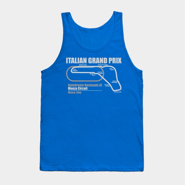 Italian Grand Prix DS Tank Top by Chicanery